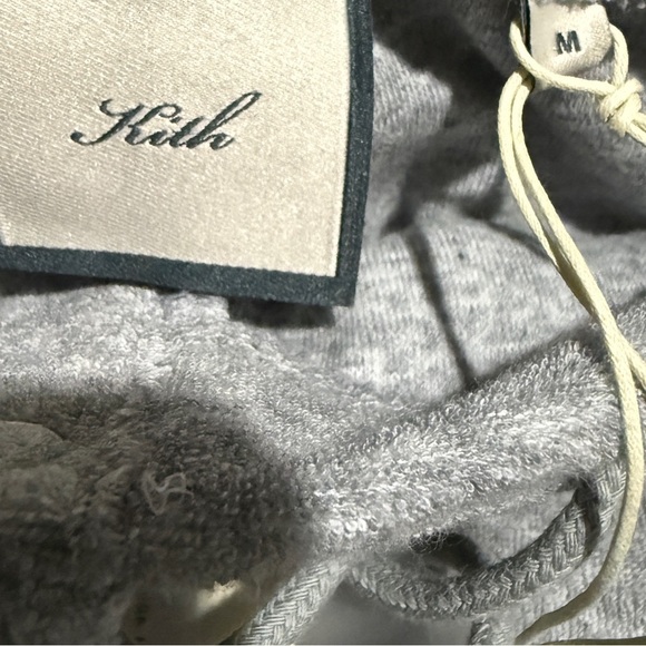 Kith Women Doyers III Towel Terry Pant Medium Zip Fly Drawstring Ankles NWT - Picture 7 of 11